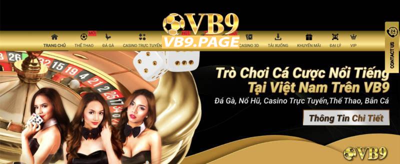 Sòng bạc Casino trực tuyến tại VB9